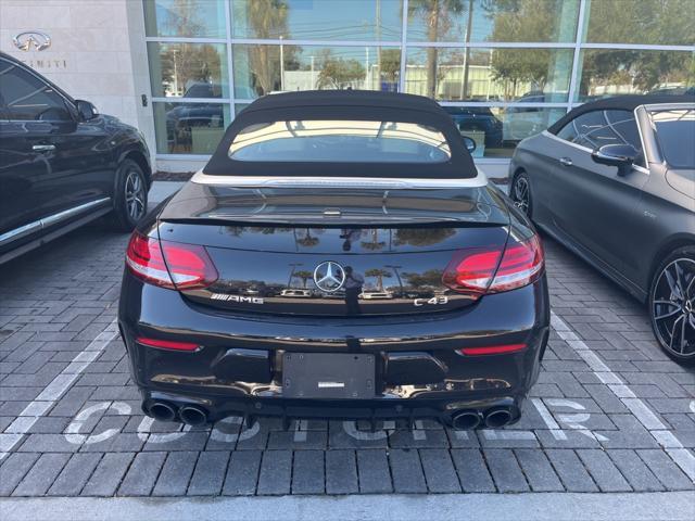 used 2020 Mercedes-Benz AMG C 43 car, priced at $45,975