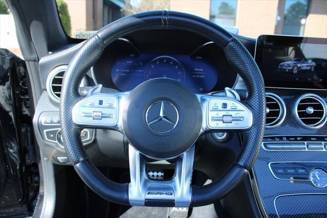 used 2020 Mercedes-Benz AMG C 43 car, priced at $43,229