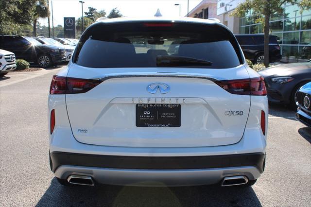 used 2023 INFINITI QX50 car, priced at $38,595