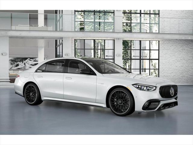 new 2025 Mercedes-Benz AMG S 63 E car, priced at $202,345