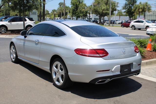 used 2017 Mercedes-Benz C-Class car, priced at $19,958