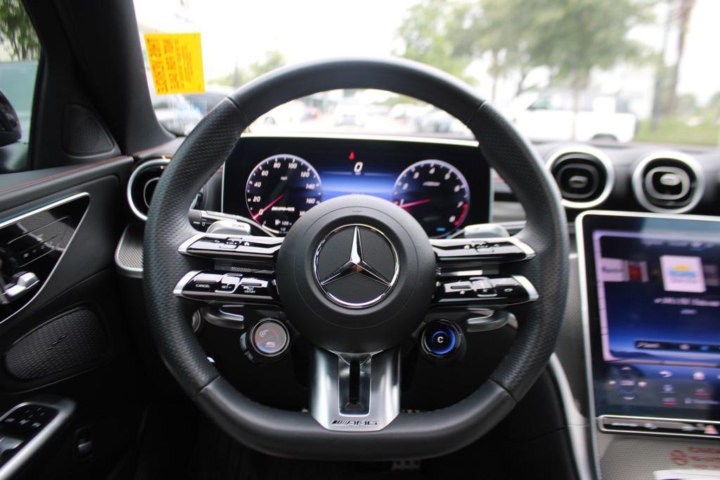 used 2024 Mercedes-Benz AMG C 43 car, priced at $60,624