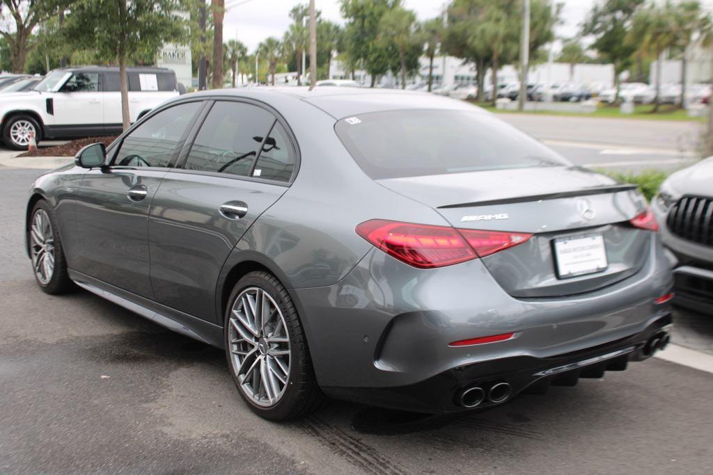 used 2024 Mercedes-Benz AMG C 43 car, priced at $60,624