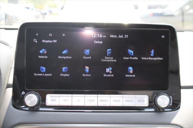 used 2023 Hyundai Kona EV car, priced at $19,986