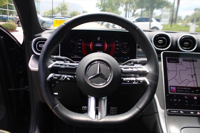 used 2024 Mercedes-Benz C-Class car, priced at $47,995
