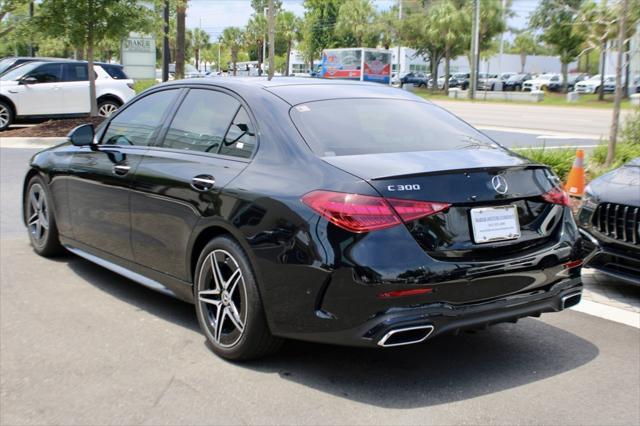 used 2024 Mercedes-Benz C-Class car, priced at $47,995