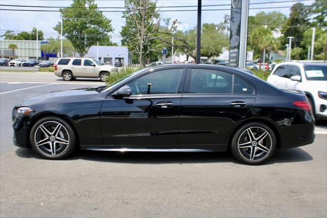 used 2024 Mercedes-Benz C-Class car, priced at $47,995
