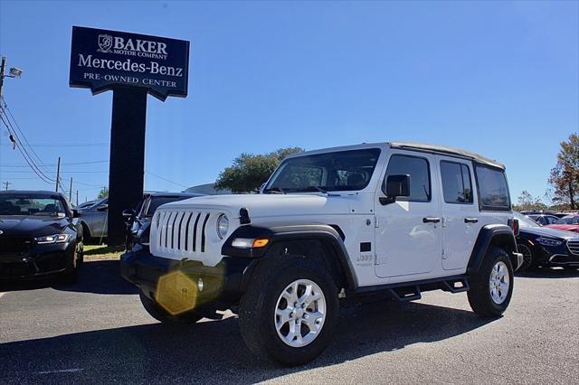 used 2021 Jeep Wrangler Unlimited car, priced at $28,688