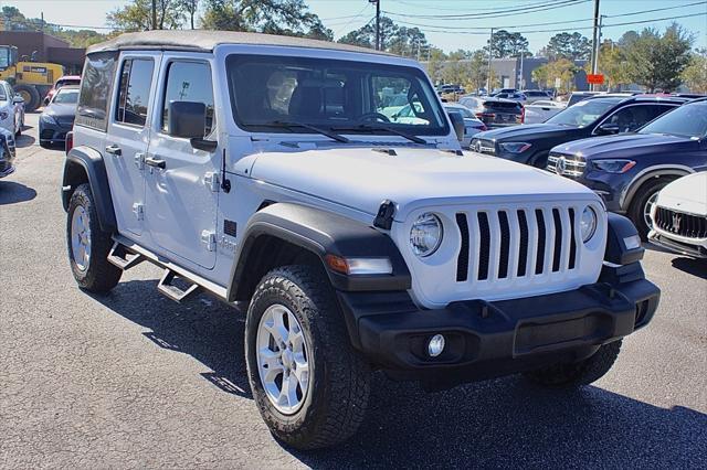 used 2021 Jeep Wrangler Unlimited car, priced at $28,688