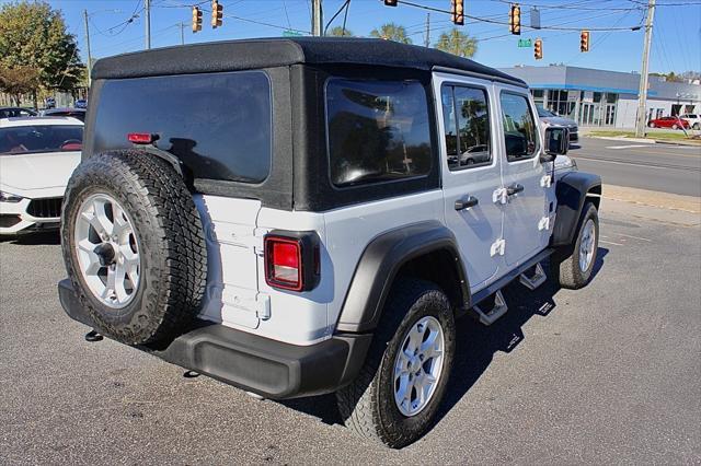 used 2021 Jeep Wrangler Unlimited car, priced at $28,688