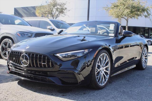 new 2025 Mercedes-Benz AMG SL 43 car, priced at $125,370