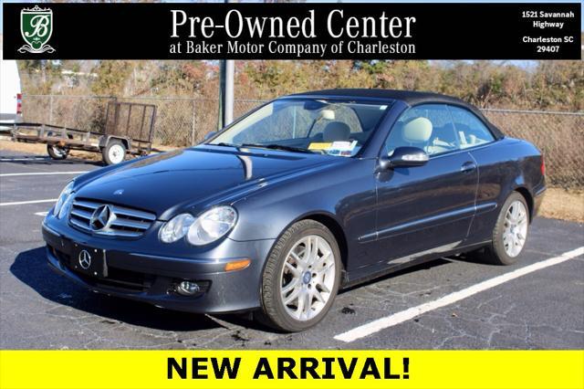 used 2009 Mercedes-Benz CLK-Class car, priced at $12,903