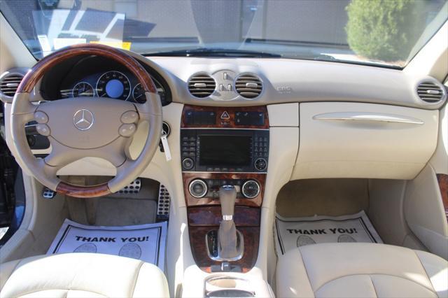 used 2009 Mercedes-Benz CLK-Class car, priced at $12,903