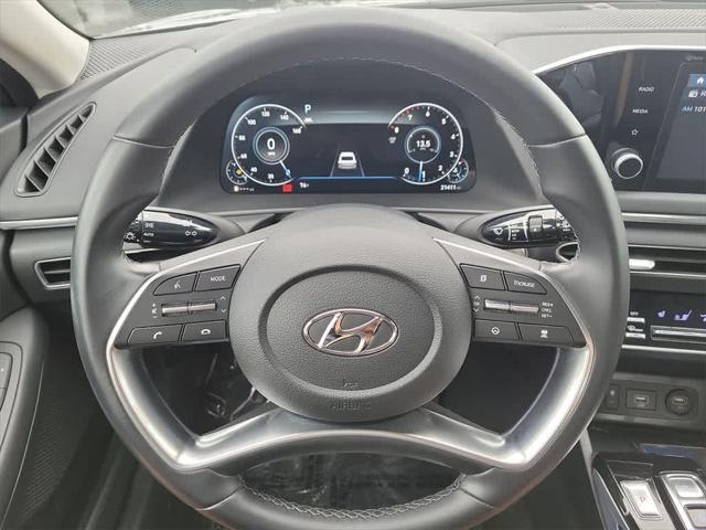 used 2021 Hyundai Sonata car, priced at $19,287