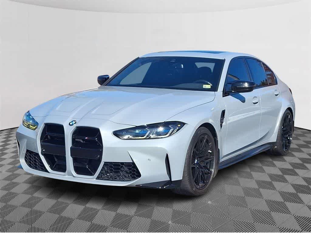 used 2021 BMW M3 car, priced at $59,995