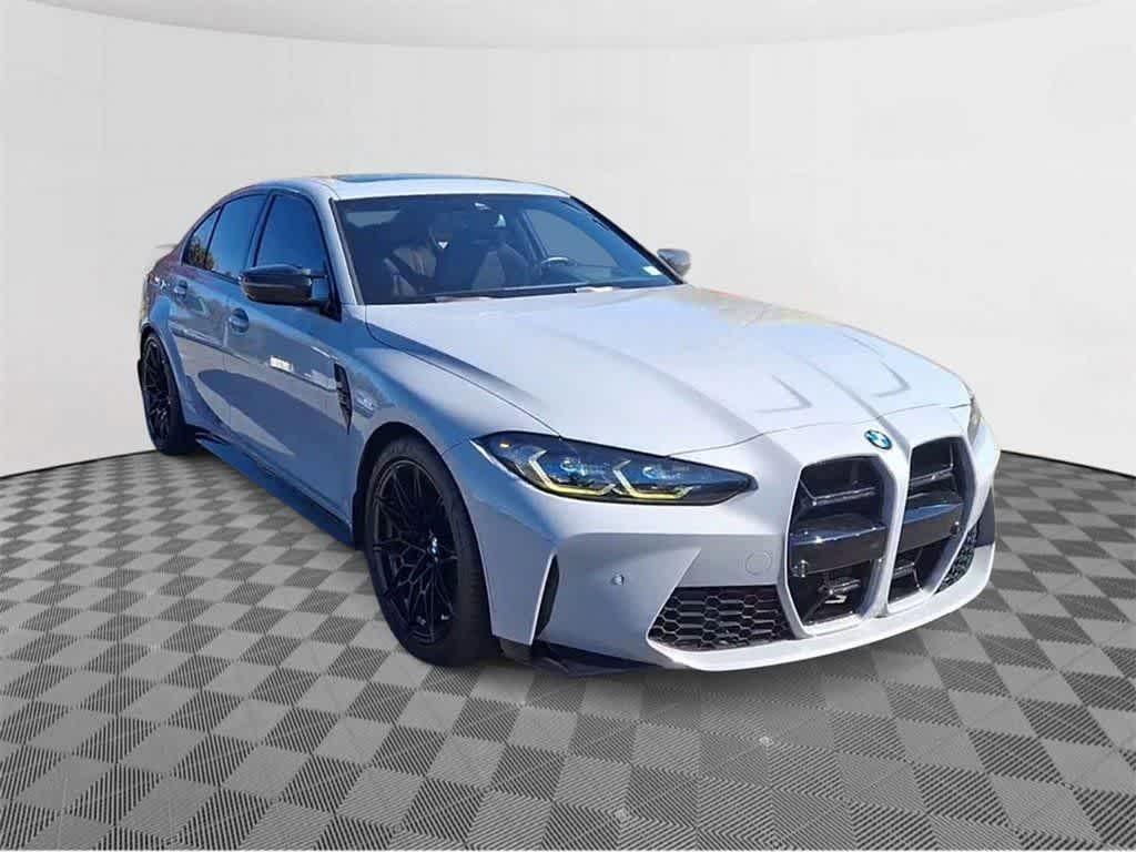 used 2021 BMW M3 car, priced at $59,995