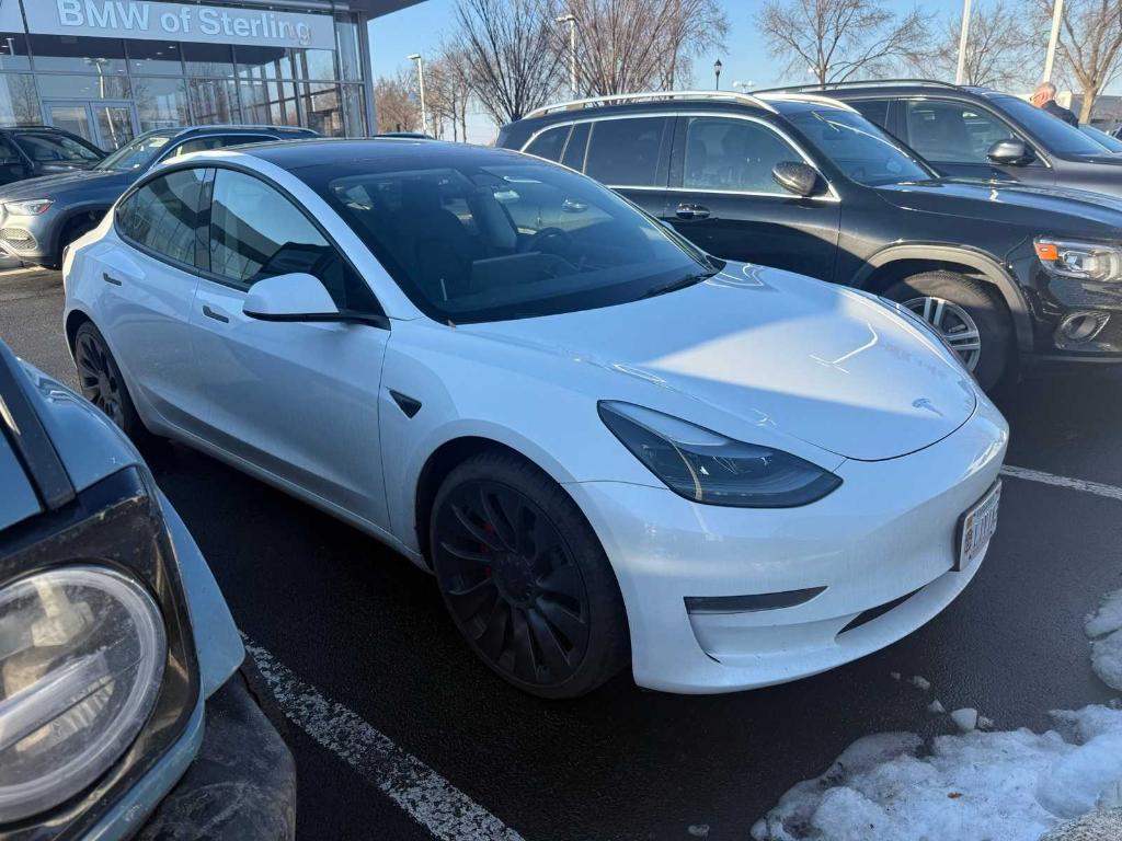 used 2023 Tesla Model 3 car, priced at $31,887