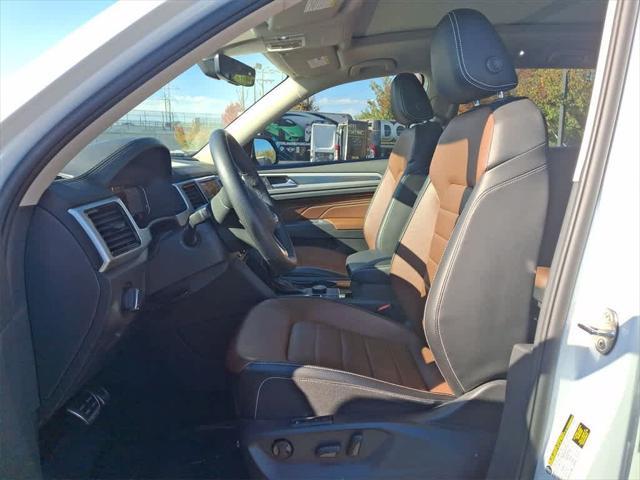 used 2021 Volkswagen Atlas car, priced at $34,000