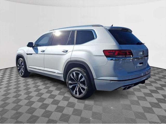 used 2021 Volkswagen Atlas car, priced at $34,000