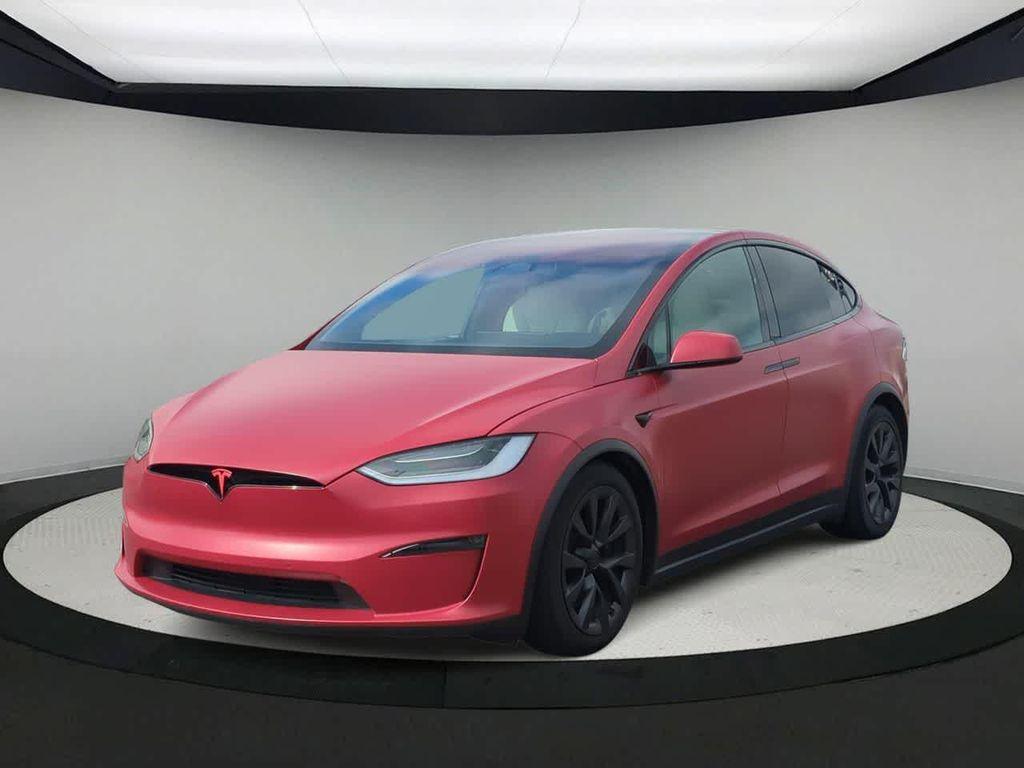 used 2023 Tesla Model X car, priced at $57,458