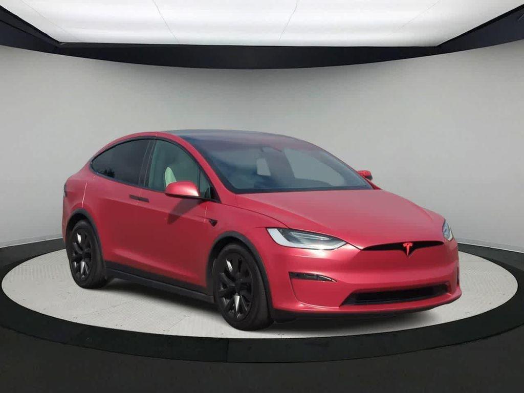 used 2023 Tesla Model X car, priced at $57,458