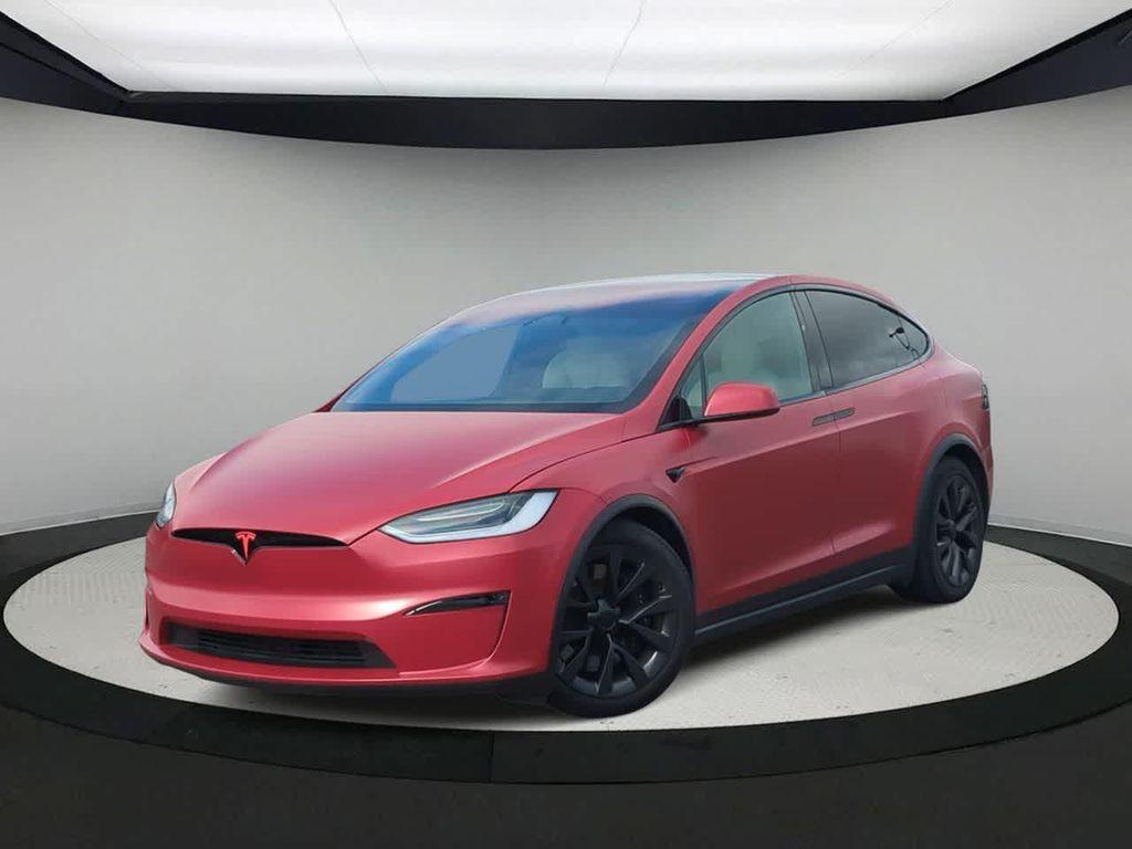 used 2023 Tesla Model X car, priced at $57,458
