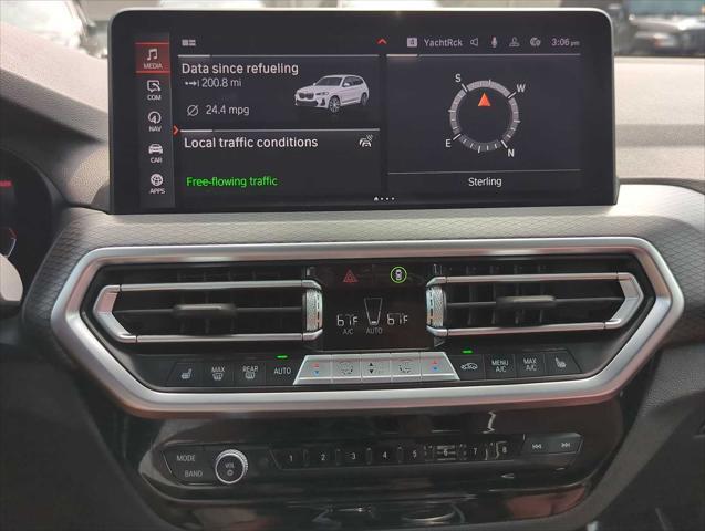 used 2022 BMW X3 car, priced at $36,495