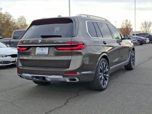 new 2025 BMW X7 car, priced at $98,055