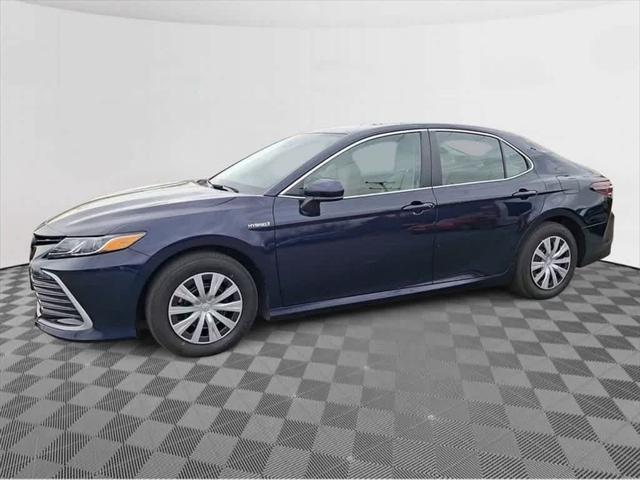 used 2021 Toyota Camry Hybrid car, priced at $24,887