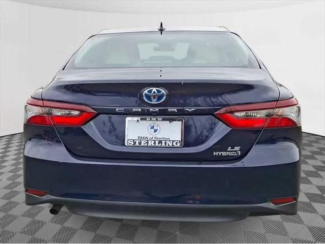 used 2021 Toyota Camry Hybrid car, priced at $24,887