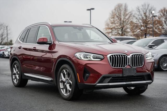 used 2022 BMW X3 car, priced at $32,929