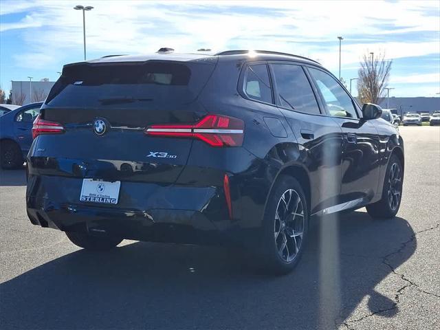 new 2025 BMW X3 car, priced at $57,625