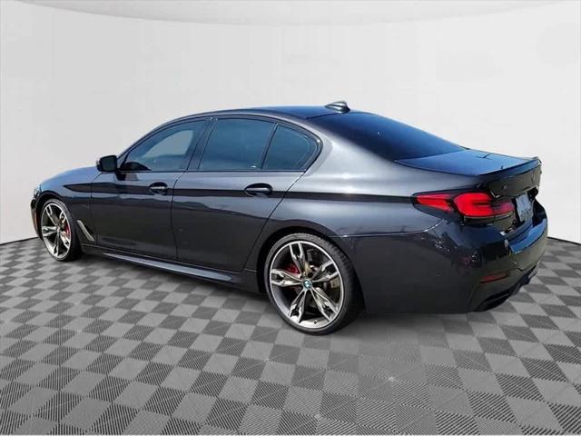 used 2022 BMW M550 car, priced at $46,557