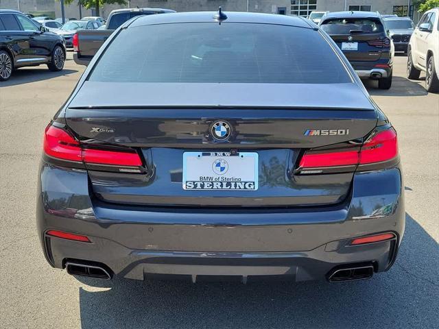 used 2022 BMW M550 car, priced at $46,557