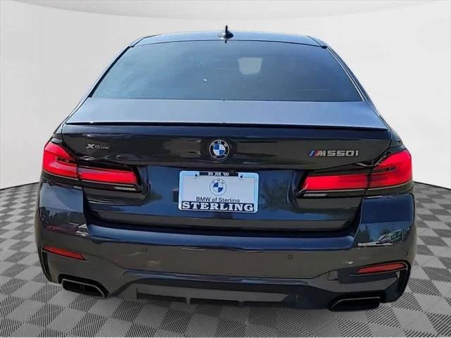 used 2022 BMW M550 car, priced at $46,557