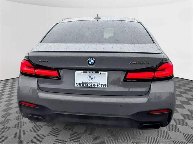 used 2022 BMW M550 car, priced at $47,999