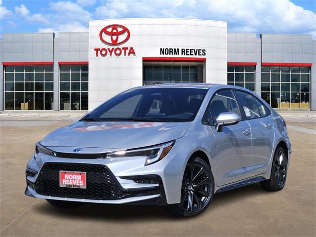 new 2025 Toyota Corolla Hybrid car, priced at $27,376