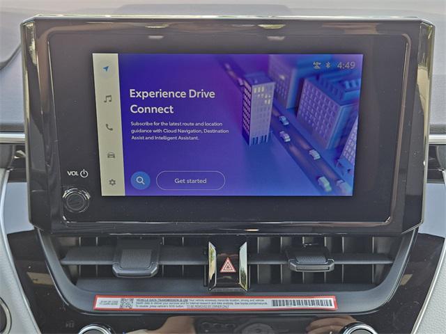 new 2025 Toyota Corolla Hybrid car, priced at $27,376