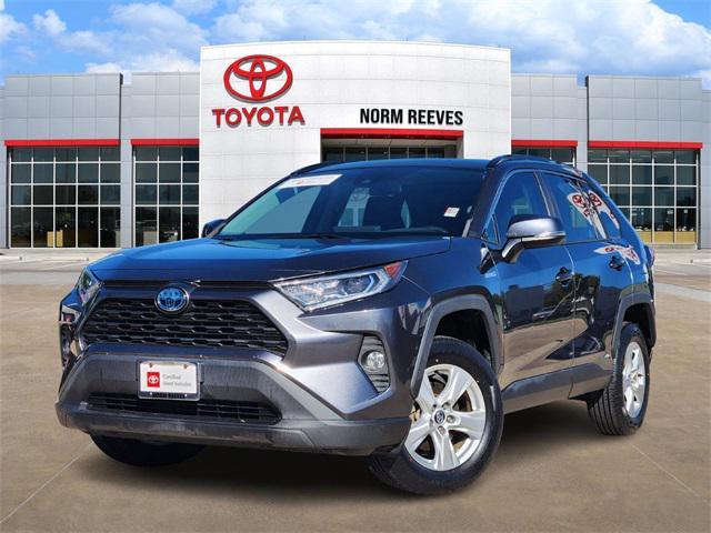 used 2021 Toyota RAV4 Hybrid car, priced at $25,391