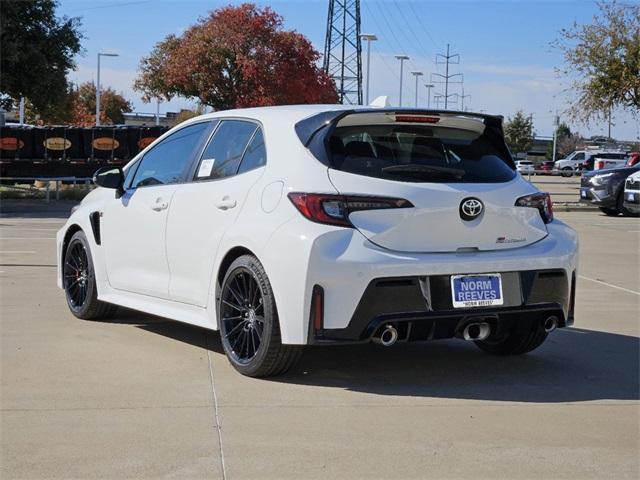 new 2025 Toyota GR Corolla car, priced at $44,163