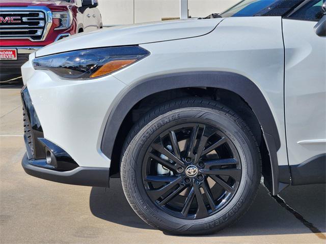new 2025 Toyota Corolla Cross Hybrid car, priced at $33,757