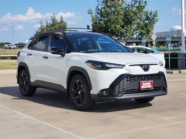 new 2025 Toyota Corolla Cross Hybrid car, priced at $33,757