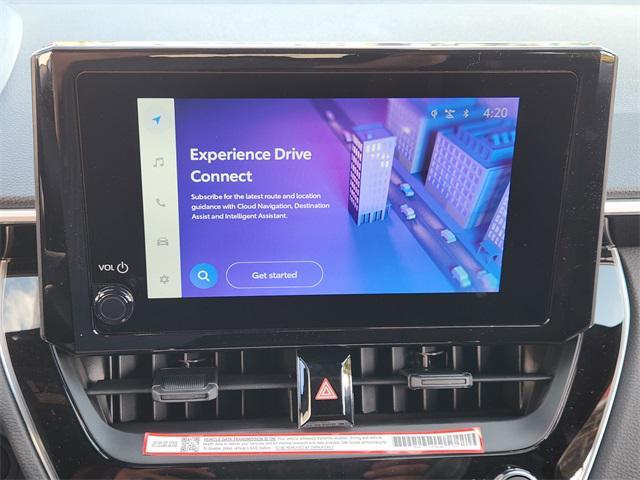 new 2025 Toyota Corolla Cross Hybrid car, priced at $33,757