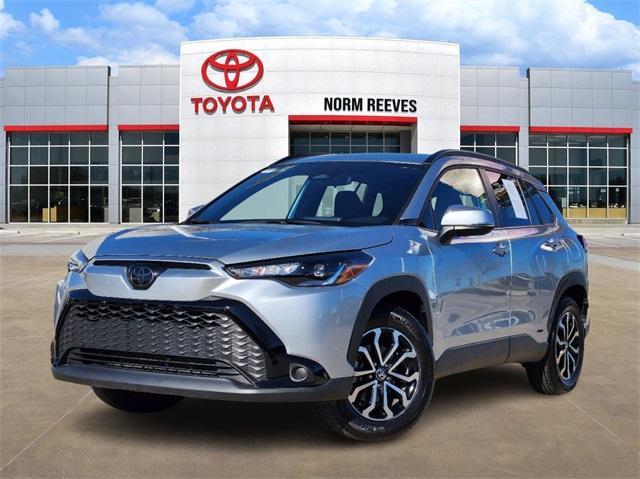 used 2023 Toyota Corolla Cross Hybrid car, priced at $31,461