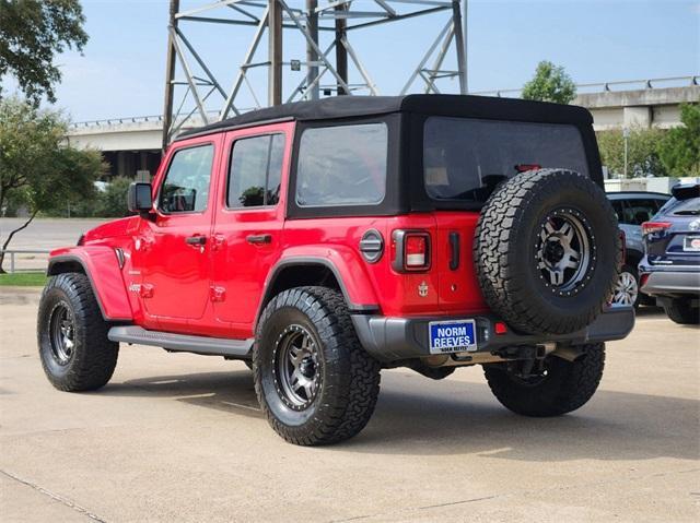 used 2018 Jeep Wrangler Unlimited car, priced at $27,550