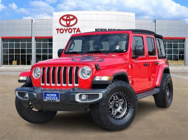 used 2018 Jeep Wrangler Unlimited car, priced at $27,550