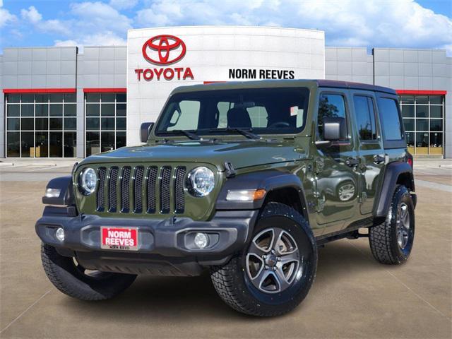 used 2021 Jeep Wrangler Unlimited car, priced at $28,999
