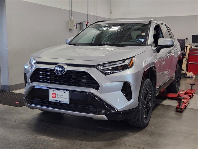 used 2023 Toyota RAV4 Hybrid car, priced at $27,991