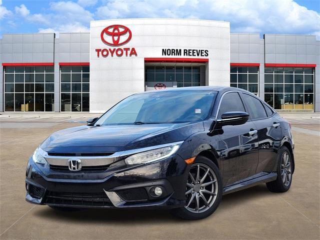 used 2018 Honda Civic car, priced at $17,187