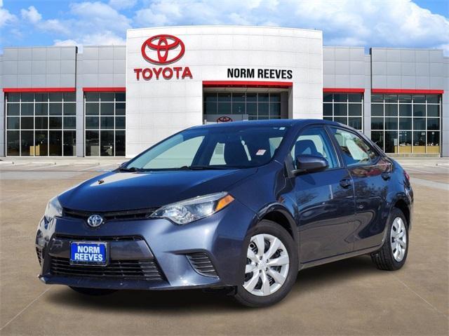 used 2015 Toyota Corolla car, priced at $16,101